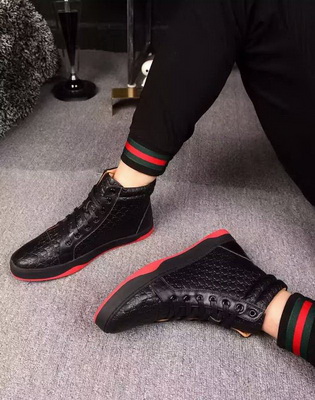 Gucci High-Top Fashion Men Shoes_033